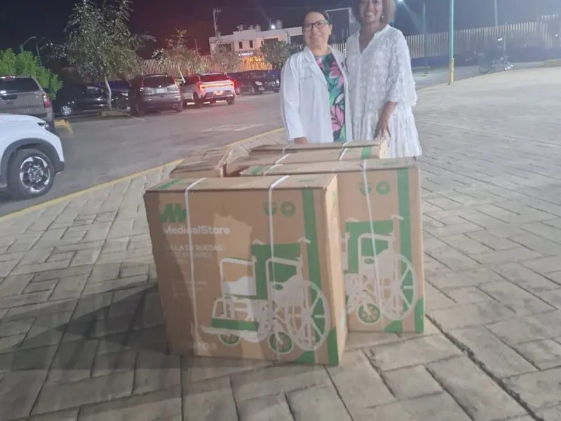 Donativo al Hospital de Especialidades de Oaxaca